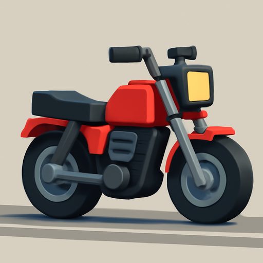 a moto — motorbike